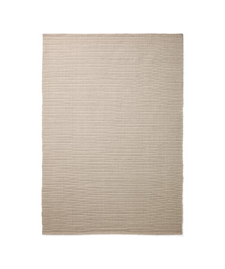 Tapis Ardelia en fibres synthétiques écrues 200 x 300 cm