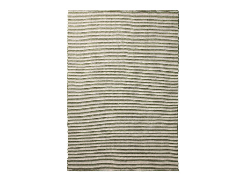 Tapis Ardelia en fibres synthétiques, vert et beige, 200 x 300 cm