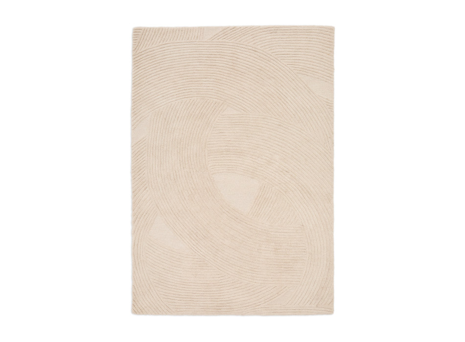 Tapis en laine beige Domm 200 x 300 cm
