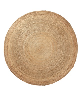 Tapis rond Doc 100% jute