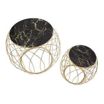 PAIRE DE TABLES À BILLES