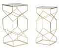 TABLES EN VERRE, PAIRE