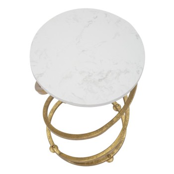 TABLE SPIRALE EN MARBRE