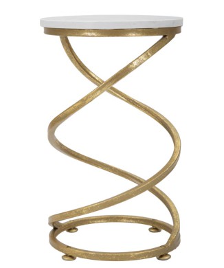 TABLE SPIRALE EN MARBRE