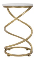 TABLE SPIRALE EN MARBRE