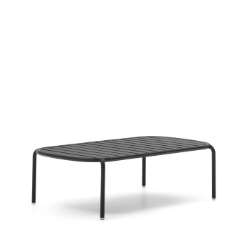Table basse d'extérieur Joncols en aluminium peint