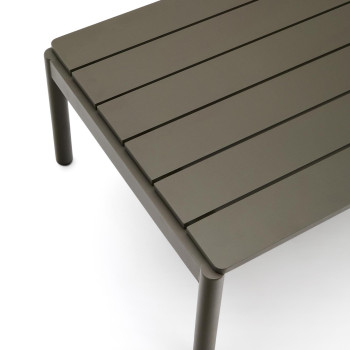 Table basse en aluminium Sorells
