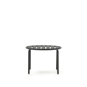 Table basse d'extérieur Joncols en aluminium peint