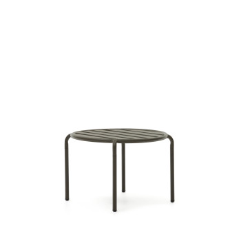 Table basse d'extérieur Joncols en aluminium peint