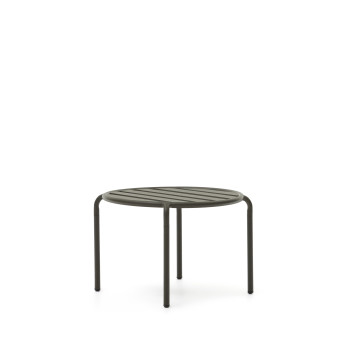 Table basse d'extérieur Joncols en aluminium peint