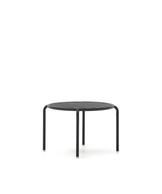 Table basse d'extérieur Joncols en aluminium peint