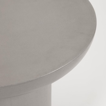 Table ronde d'extérieur en béton Taimi Ø 50 cm i Table ronde en béton Ø 50 cm