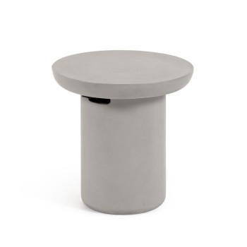 Table ronde d'extérieur en béton Taimi Ø 50 cm i Table ronde en béton Ø 50 cm