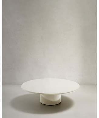 Table basse Albanella en béton avec finition