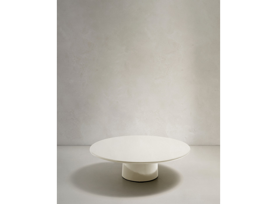 Table basse Albanella en béton avec finition