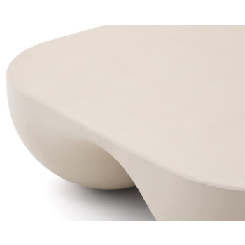 Table basse Colba en polystone 100 x 100 cm