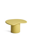Table basse Macarella en béton moutarde 83 x 77 cm