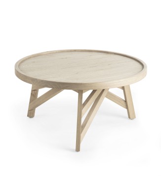 Table basse Tenda Ø 81 cm grise