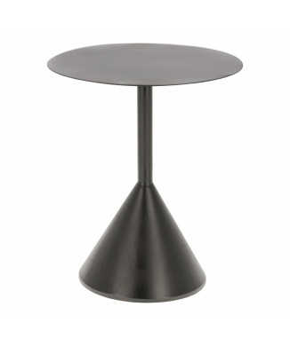 Table basse Yinan Ø 48 cm noire