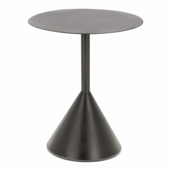 Table basse Yinan Ø 48 cm noire