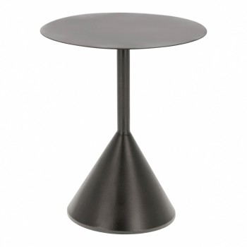 Table basse Yinan Ø 48 cm noire