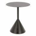 Table basse Yinan Ø 48 cm noire