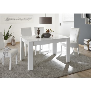Table 137x90 avec rallonge de 48 cm incluse - MIRO - 137 x 79 x 90
