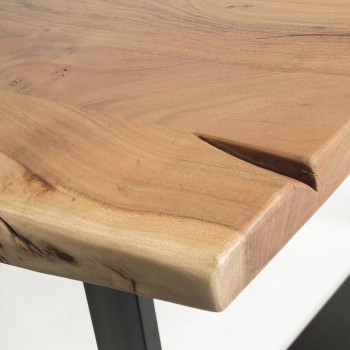 Table Alaia en bois d'acacia massif