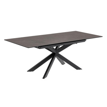 Table extensible Atminda 160 (210) x 90 cm en porcelaine