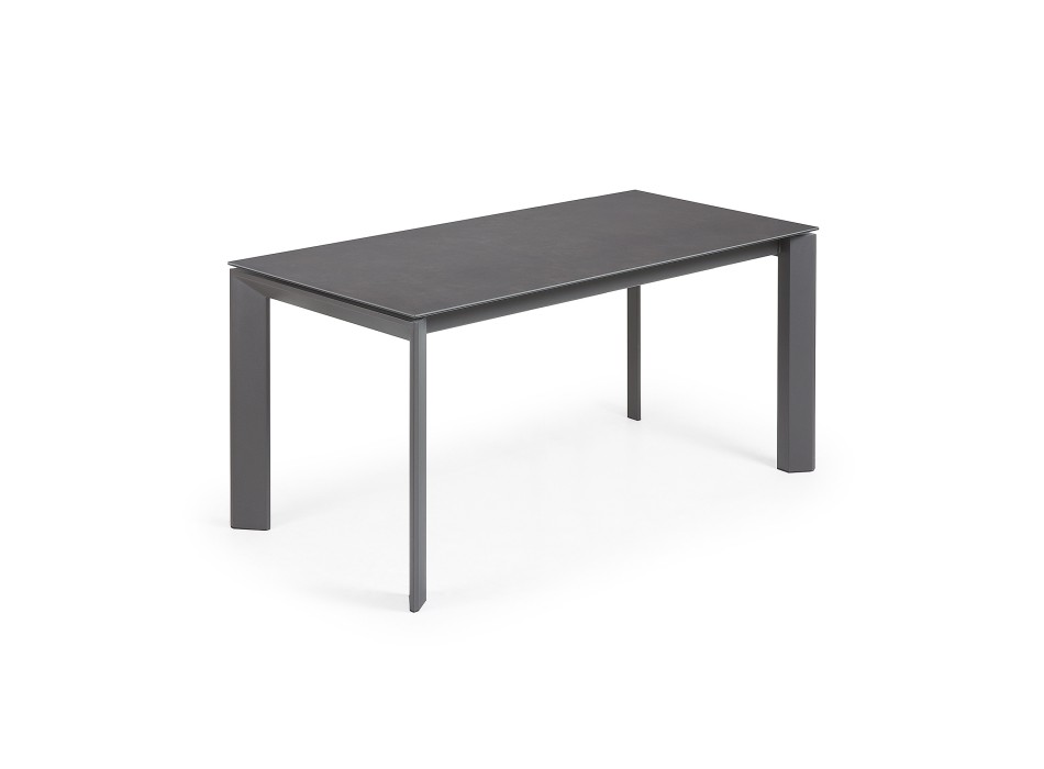 Table extensible Axis en porcelaine Vulcano, 220 cm