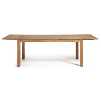 Table extensible Isbel 120 (200) x 75 cm naturel
