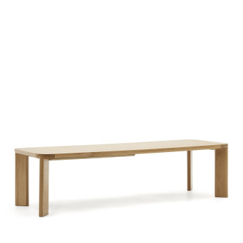Table extensible Jondal en bois massif et placage chêne FSC 100% 240 (32