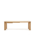 Table extensible Jondal en bois massif et placage chêne FSC 100% 240 (32