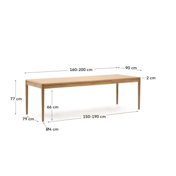 Table extensible Lenon THE SHAPE