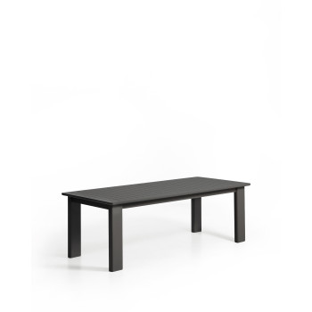 Table extensible en aluminium Livourne