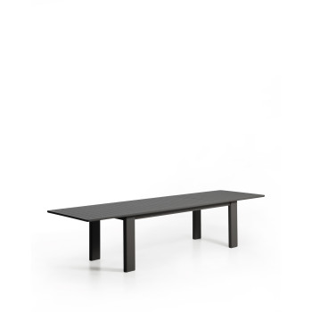 Table extensible en aluminium Livourne