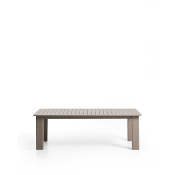 Table extensible en aluminium Livourne