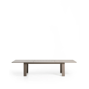 Table extensible en aluminium Livourne