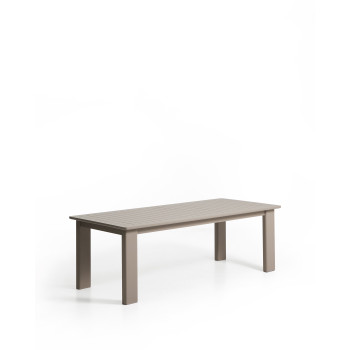 Table extensible en aluminium Livourne