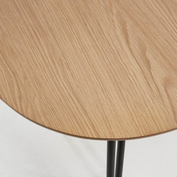 Table extensible Novac 170 (320) x 100 cm, placage chêne naturel