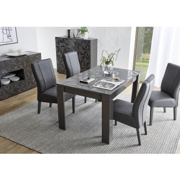 Table extensible PRISMA en noir