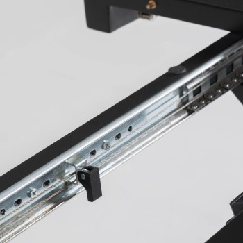 Table extensible Vashti Ø 120 (160) cm en porcelaine