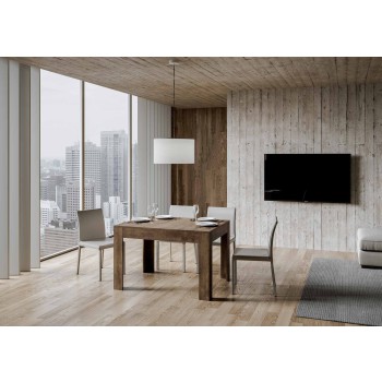 Table Bibi - Table extensible 90x120/180 cm Bibi Spatule blanche