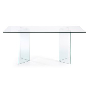 Table en verre Burano 180 x 90 cm