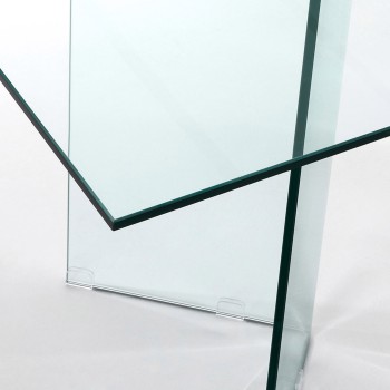 Table en verre Burano 180 x 90 cm