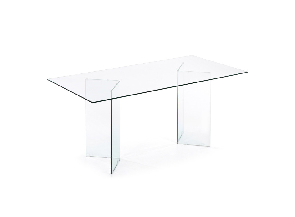 Table en verre Burano 180 x 90 cm