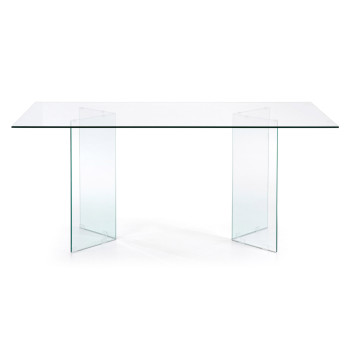 Table en verre Burano 180 x 90 cm