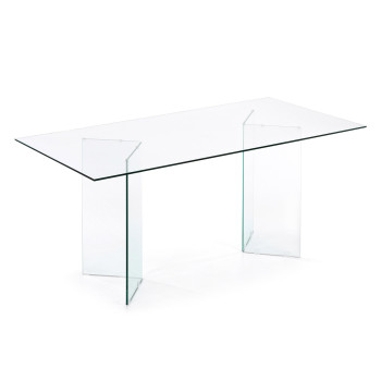 Table en verre Burano 180 x 90 cm