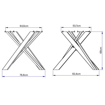 Table Clerk pieds blancs D.90 - Table extensible 90x90/194 cm Clerk plateau frêne blanc - pieds blancs