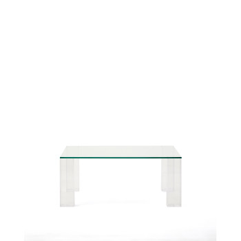 Table d'appoint en verre trempé Adularia